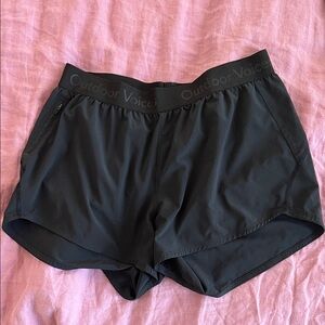 Outdoor Voices Charcoal Performance Shorts